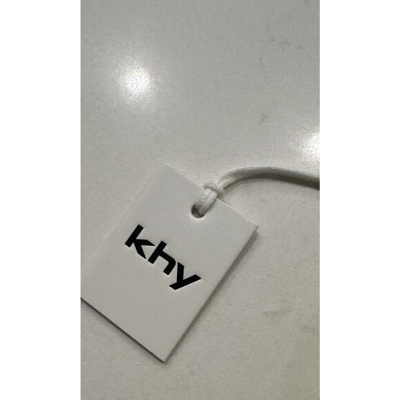 Khy Lime Green Double Strap Ruched Bikini Top Women’s Size Medium Triangle - Picture 6 of 10